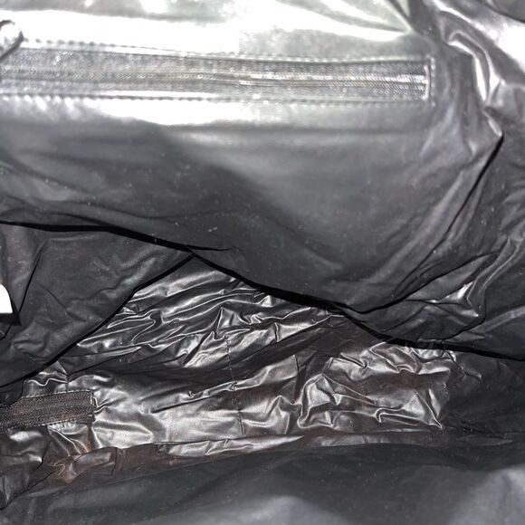 Tandem Cypress Woods Black stimulated leather backpack antique tone hardwares - Picture 15 of 16